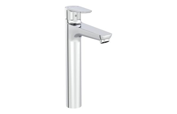 VitrA Flow Soft Tall Basin Mixer - Chrome